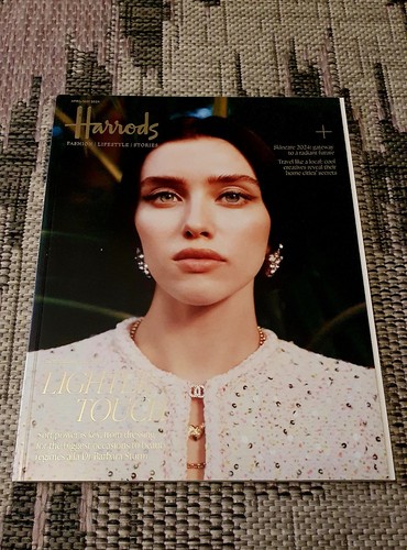Harrods magazine april - harrods,