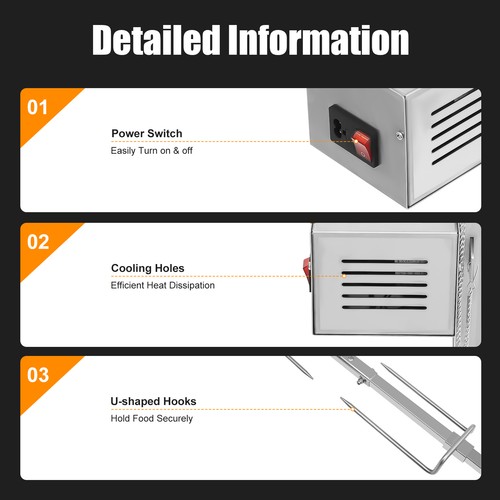 15w lbs spit - hog, roaster