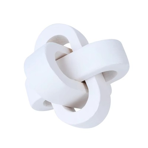 Wood knot ornament handmade - wood,