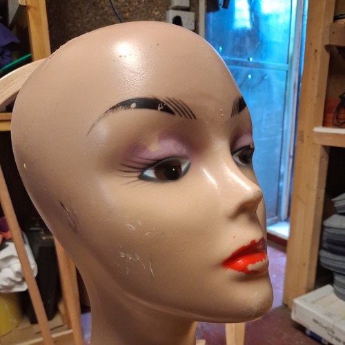 Vintage female mannequin - female,