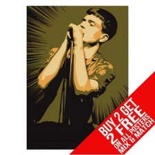 IAN CURTIS JOY DIVISION BB1 POSTER ART PRINT A4 A3 SIZE - BUY 2 GET ANY 2 FREE