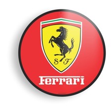 Ferrari 12" Reproduction Metal