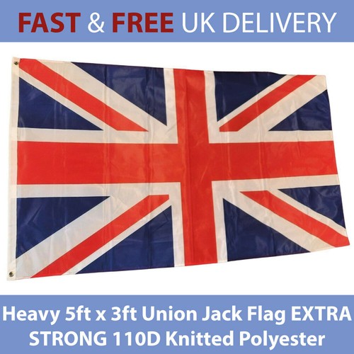 Union jack flag 5ft 3ft - union, x