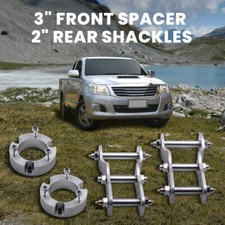 3" Front Spacer 2"Rear Shackle Lift Leveling Kit for Toyota Hilux Vigo 4WD 05-14