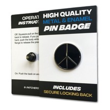 CND Symbol High Quality Metal