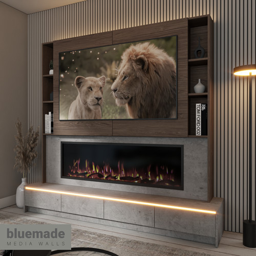 2200mm media wall furniture - tv,