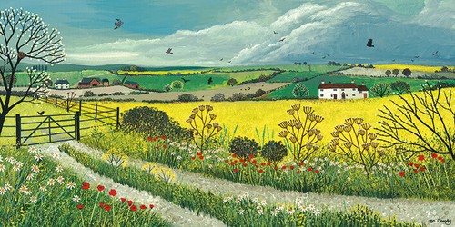 Grundy canvas landscape - jo,
