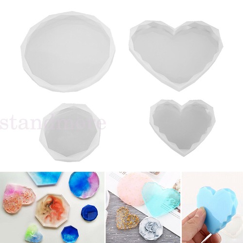 Diy agate coaster resin - agate,