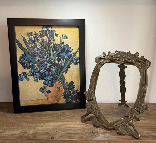 Antique art nouveau floral - antique,