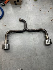 Seat Leon Cupra Back Box Delete With Scorpion Exhaust Tips