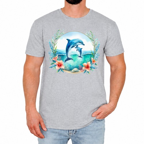 Dolphin mums and calves - dolphin,