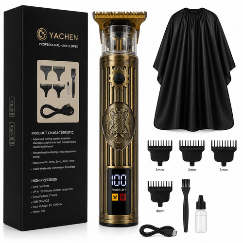 Cordless hair clipper complete - cordless,
