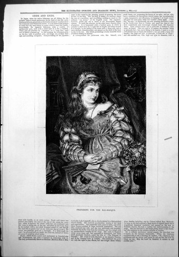 Old preparing bal masque - preparing, bal-masque