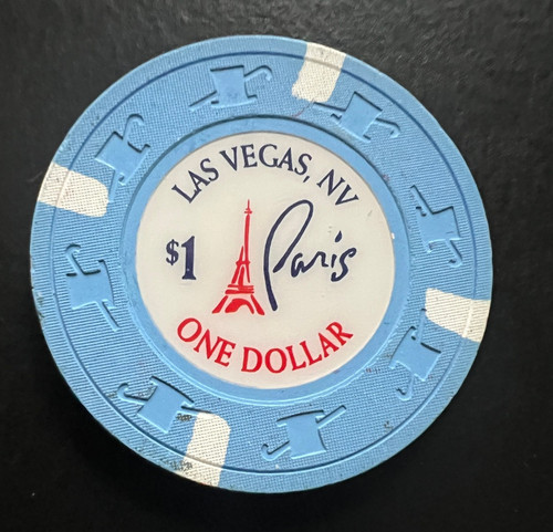 Paris las vegas dollar - las, $1