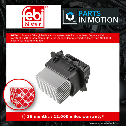 Heater blower resistor fits - heater,