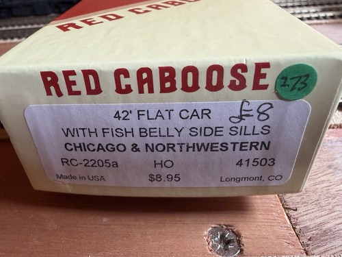 Red caboose american model - caboose,