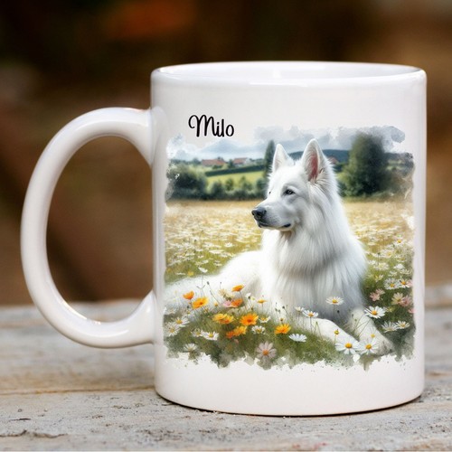 Personalised white swiss - white,