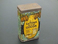 VINTAGE LUTONA MILD COCOA TIN, E&S CWS LTD