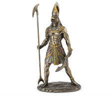 Horus Statue – Egyptian God Protection, 28cm/11", Cold Cast Bronze Sculpture