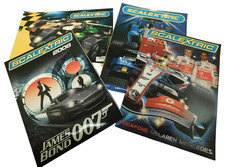 4x Scalextric Catalogues 2003 - 2006 With DVD - 2008 James Bond & 2009