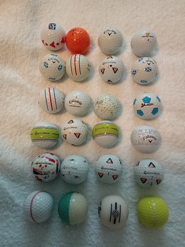 Golf balls assorted makes - assorted,