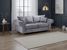 Windsor Fullback Grey 3 Seater