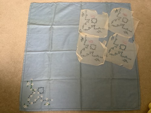 Vintage linen tablecloth - linen,