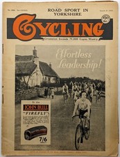 Antique 1930's Cycling
