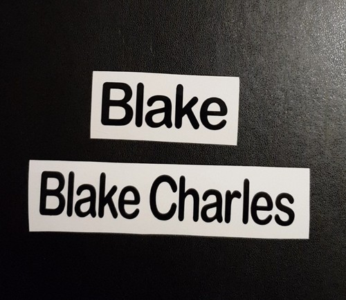 Personalised vinyl name - personalised,