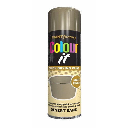 Desert sand matt spray paint - sand,