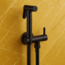 Round Black Douche Spray Kit |