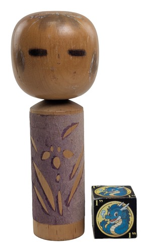 Vintage creative kokeshi doll - creative,