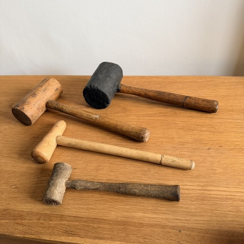 Vintage mallet hammers - 4,