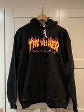 NEW Thrasher Flame Hoodie