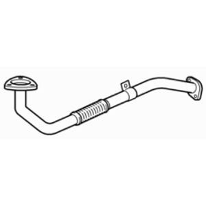 Front exhaust pipe for - exhaust,