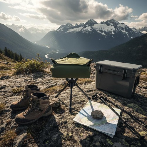 Portable tripod stool quick - portable,
