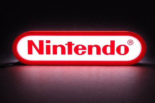 Nintendo usb led sign logo - usb,