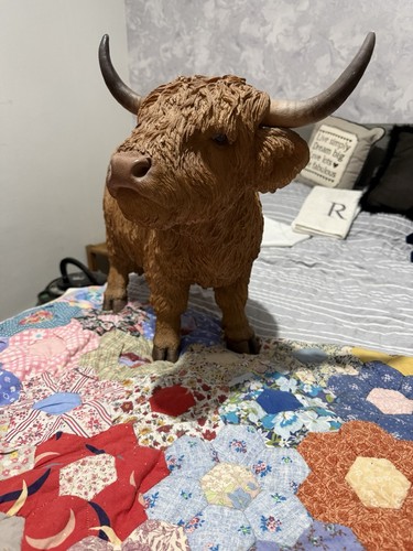 Highland cow statue excellent - highland,