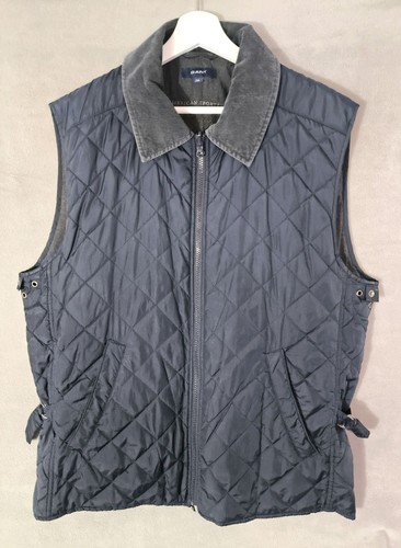 Gant mens navy quilted - navy,