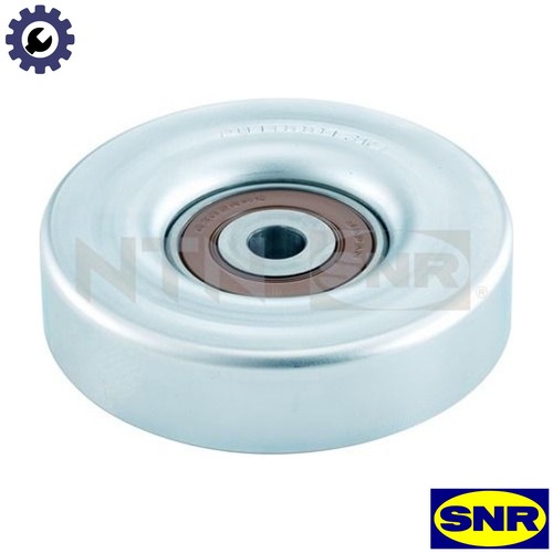 Deflectionguide pulley vribbed - pulley,