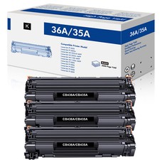 3 Toner Cartridge CB435A Fits