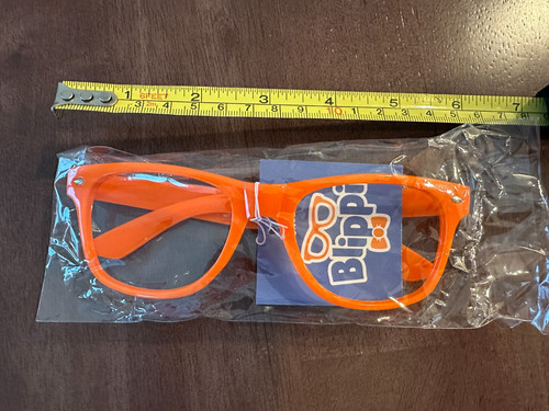 Blippi glasses orange - blippi, costume