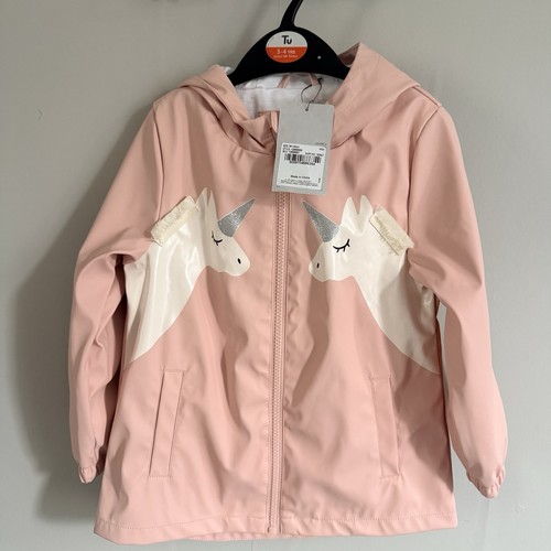 Girls unicorn rain jacket - jacket, coat