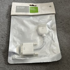 Genuine Apple - DVI to VGA adapter -M8754G/A for Mac Mini, PowerMac + PowerBook