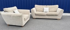 Sofa Set Sofa Bed 3 Seater And Cuddle Chair Beige By Next