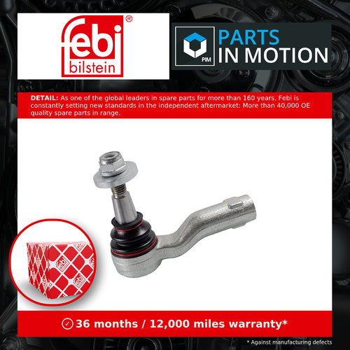 Tie track rod end fits - rod,
