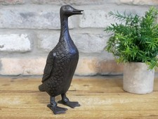 Cast iron duck garden home - iron,