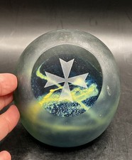 Vintage Signed MDINA Glass