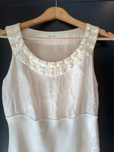 Vintage kaliko pearl ivory - pearl,