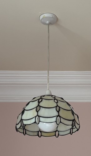 Tiffany style clear jewel 25cm - tiffany,